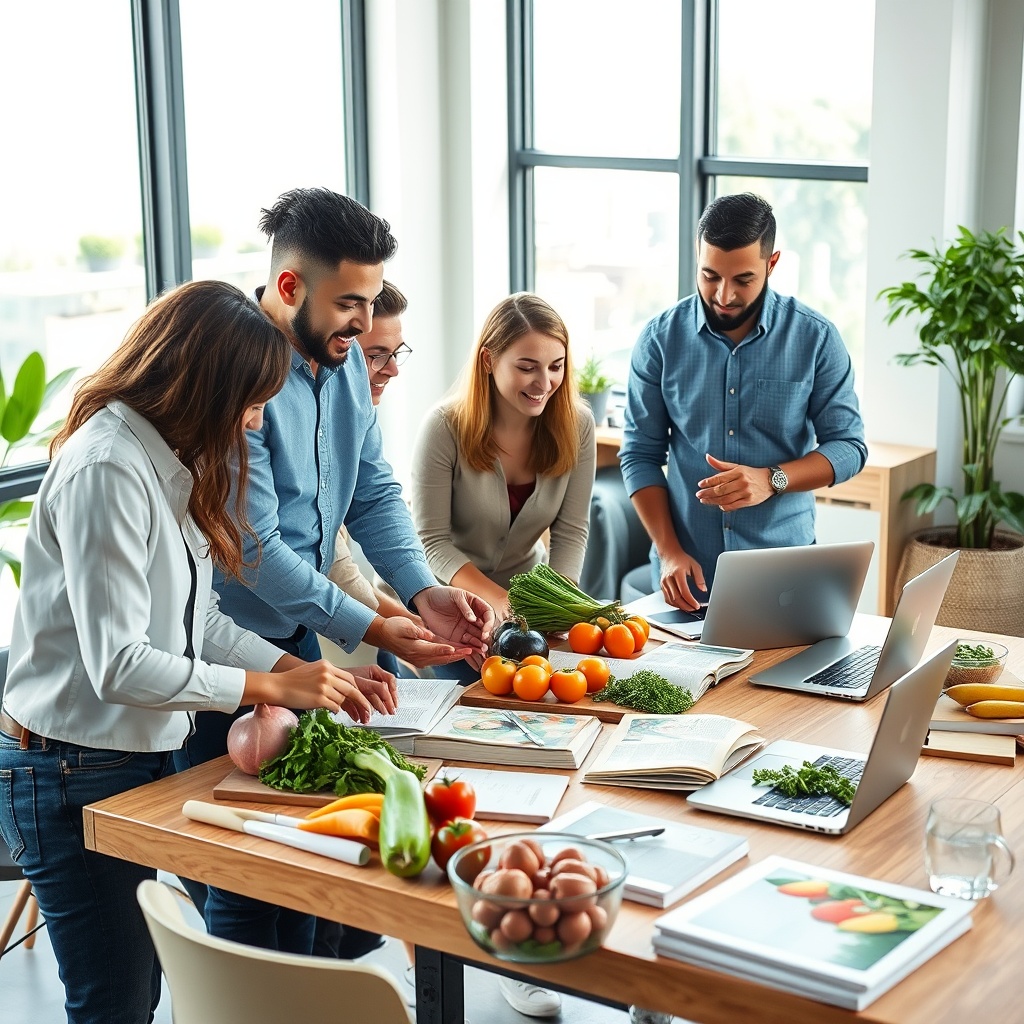 Team von Cookplan bei der Arbeit